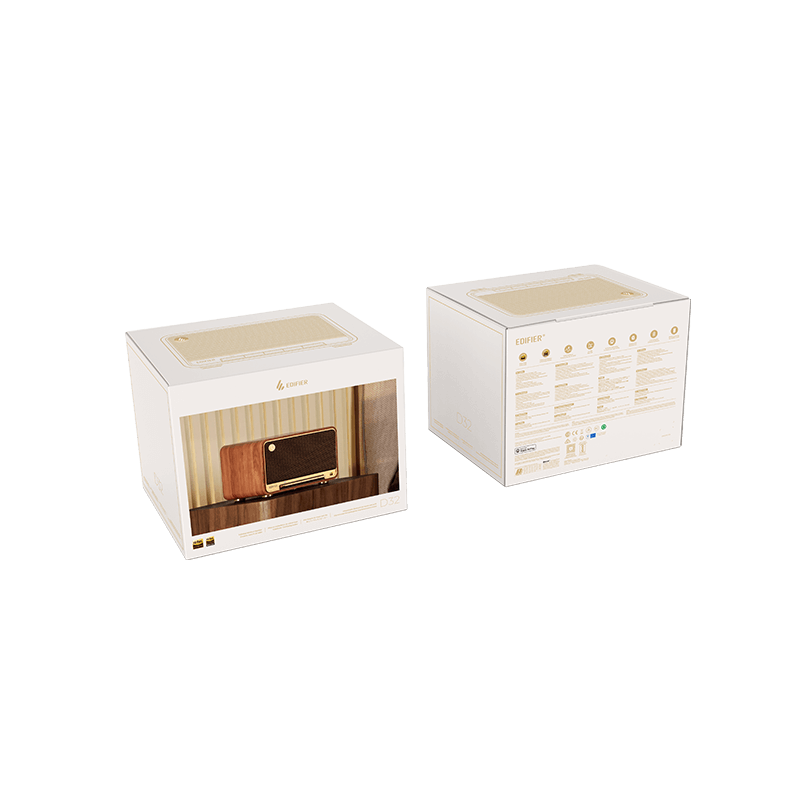 Edifier D32 - Tabletop Wireless Speaker (brown)