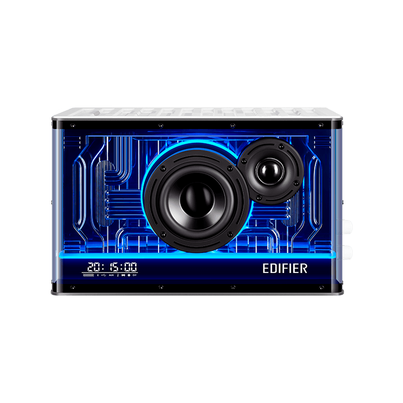 Edifier QD35 - Tabletop BT Speaker w/GaN charger (white)