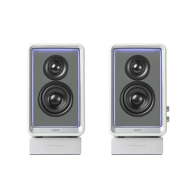 Edifier QR65 Active Monitor Spkr with 65W GaN Chrgr(white)