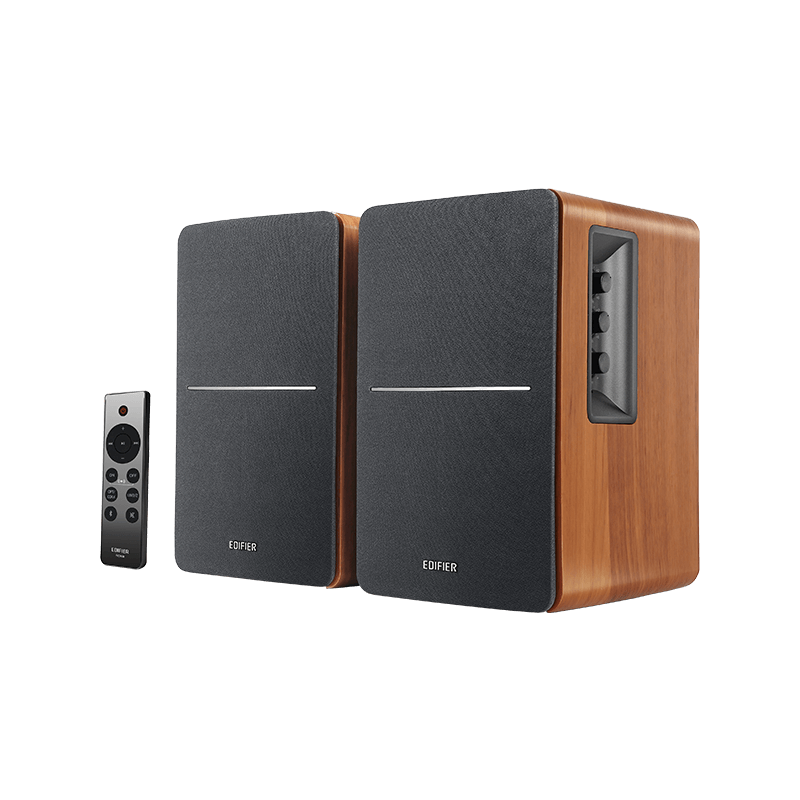 Edifier R1280DBs Powerful Bookshelf Speakers +SUB out brown