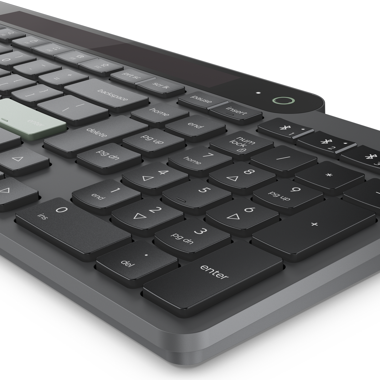 LENOVO Self-Charging Bluetooth Keyboard - BT 5.1, U