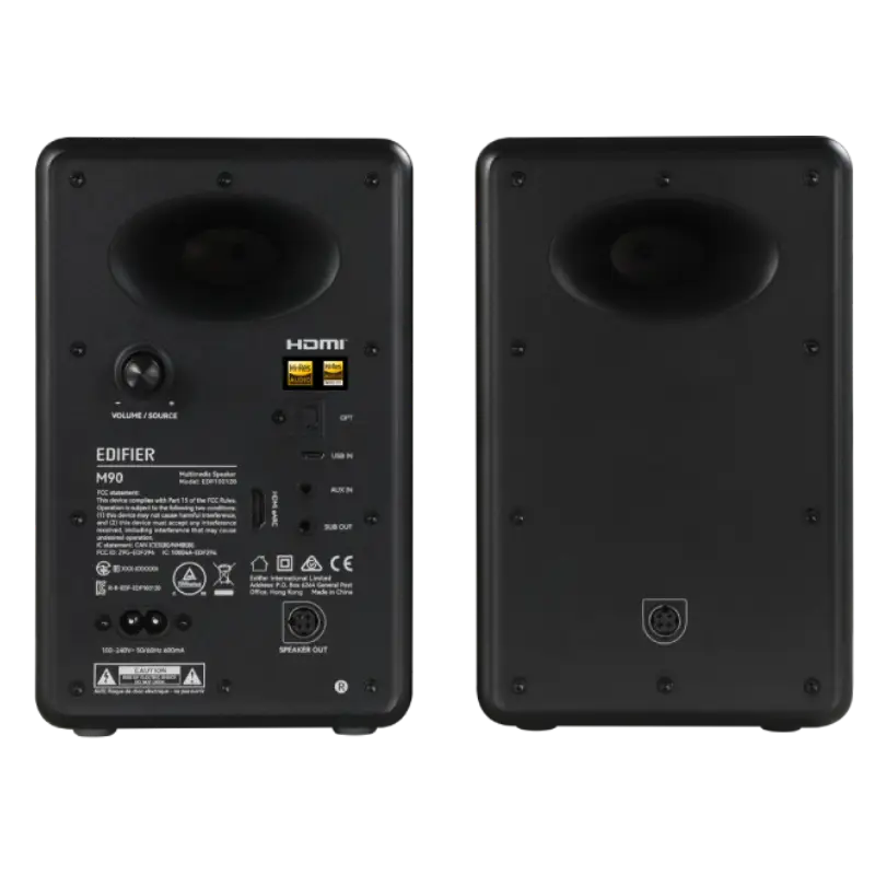 EDIFIER M90 - Compact Active Speaker HiRes Wireless (Black)