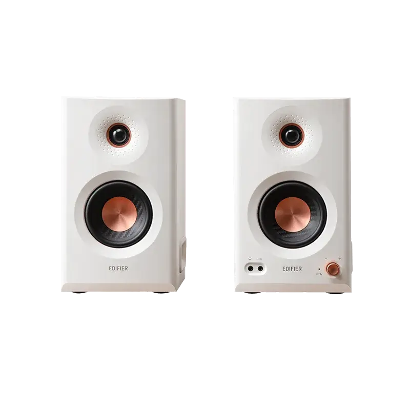 Edifier MR5 - Tri-amped Powered Studio Monitor Speakers (White)