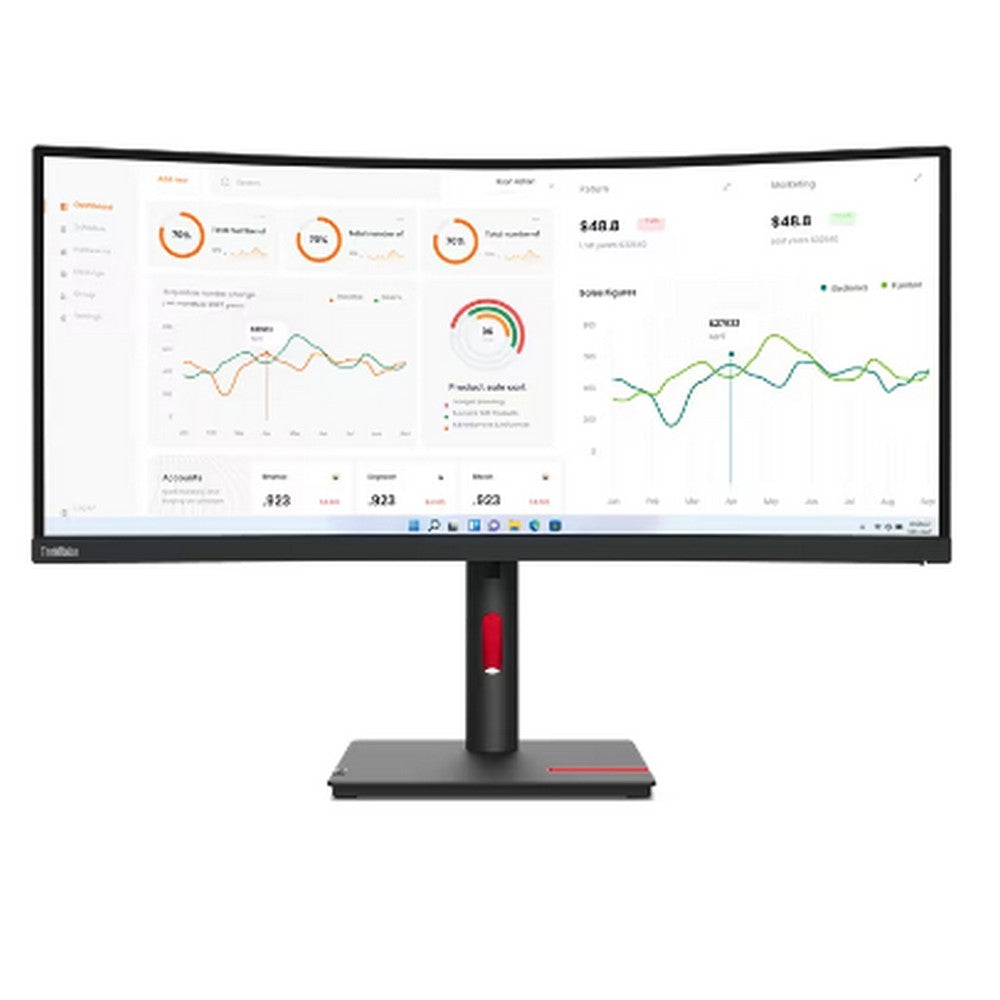 מסך Lenovo ThinkVision T34w-30 34