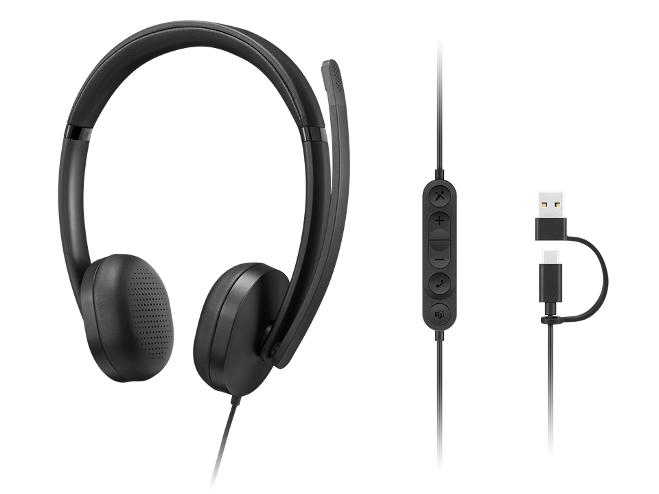 Lenovo Wired VoIP Headset 5000 |3Y