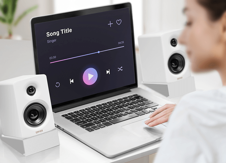 EDIFIER M60 - DT Bluetooth Bookshelf Speaker HiRes (white)