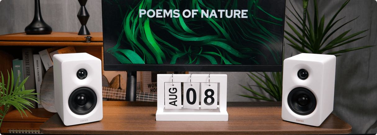 EDIFIER M60 - DT Bluetooth Bookshelf Speaker HiRes (white)