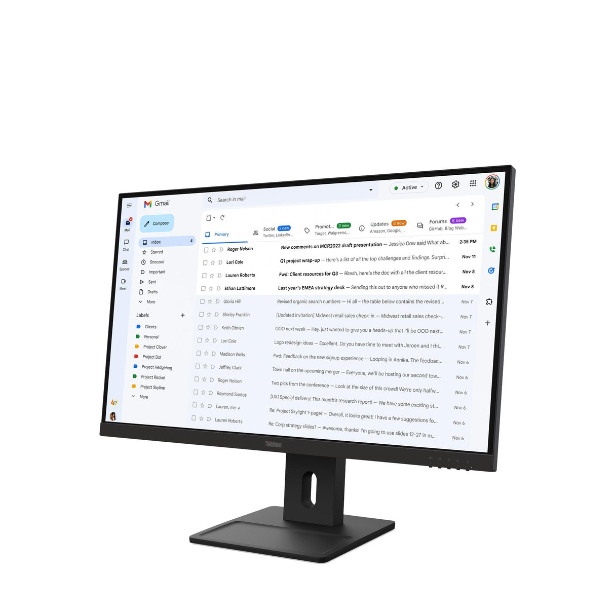 LENOVO ThinkVision E27-40 "27"|1920x1080|Speakers|3YR