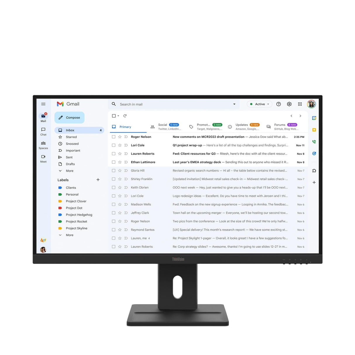 LENOVO ThinkVision E27-40 "27"|1920x1080|Speakers|3YR