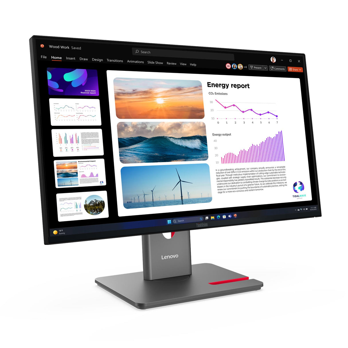 LENOVO ThinkVision P24Q-40 | 3Y
