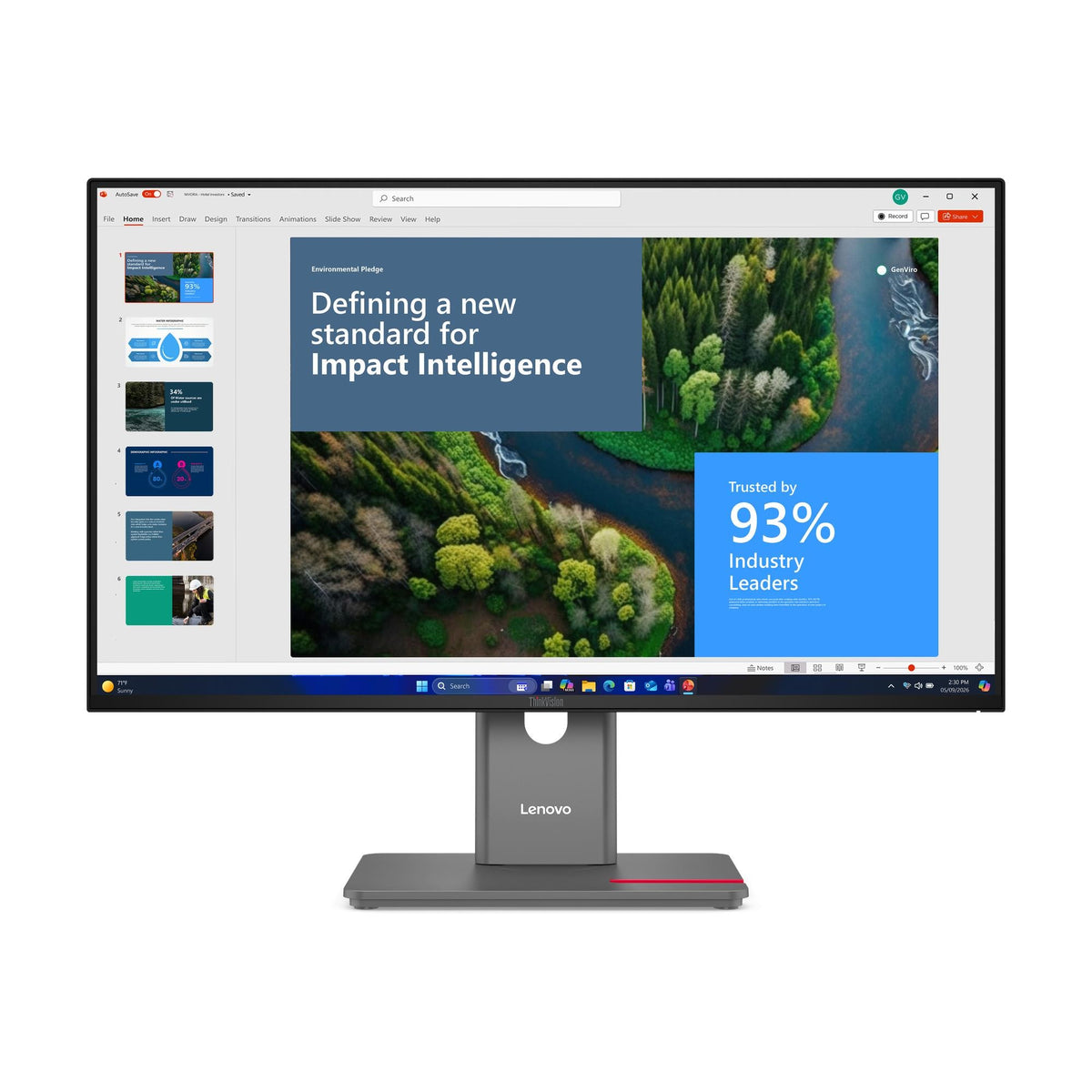 LENOVO ThinkVision P27UD-40 "27"|4K|UHD|3YRW