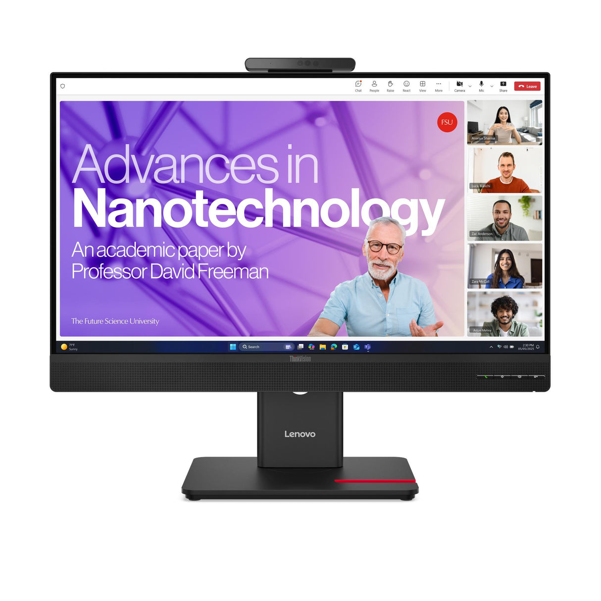 LENOVO ThinkVision T24-4v |Camera|Speakers|Mic|3Y