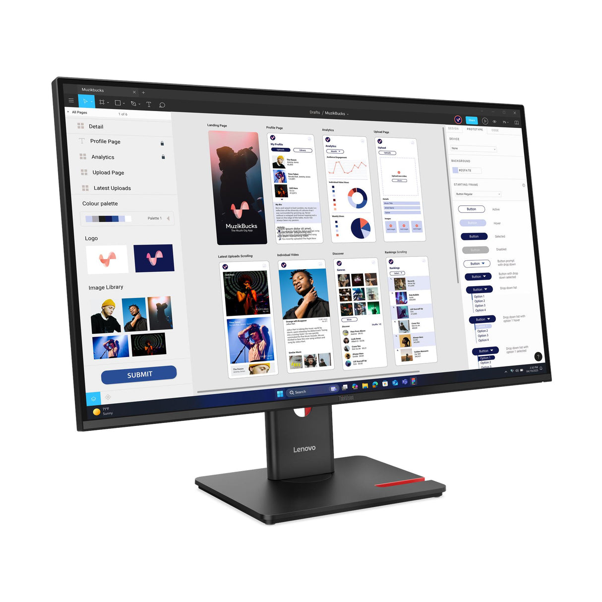 LENOVO ThinkVision T32UD-40 | 3Y