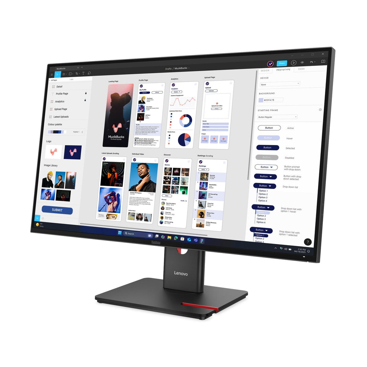 LENOVO ThinkVision T32UD-40 | 3Y