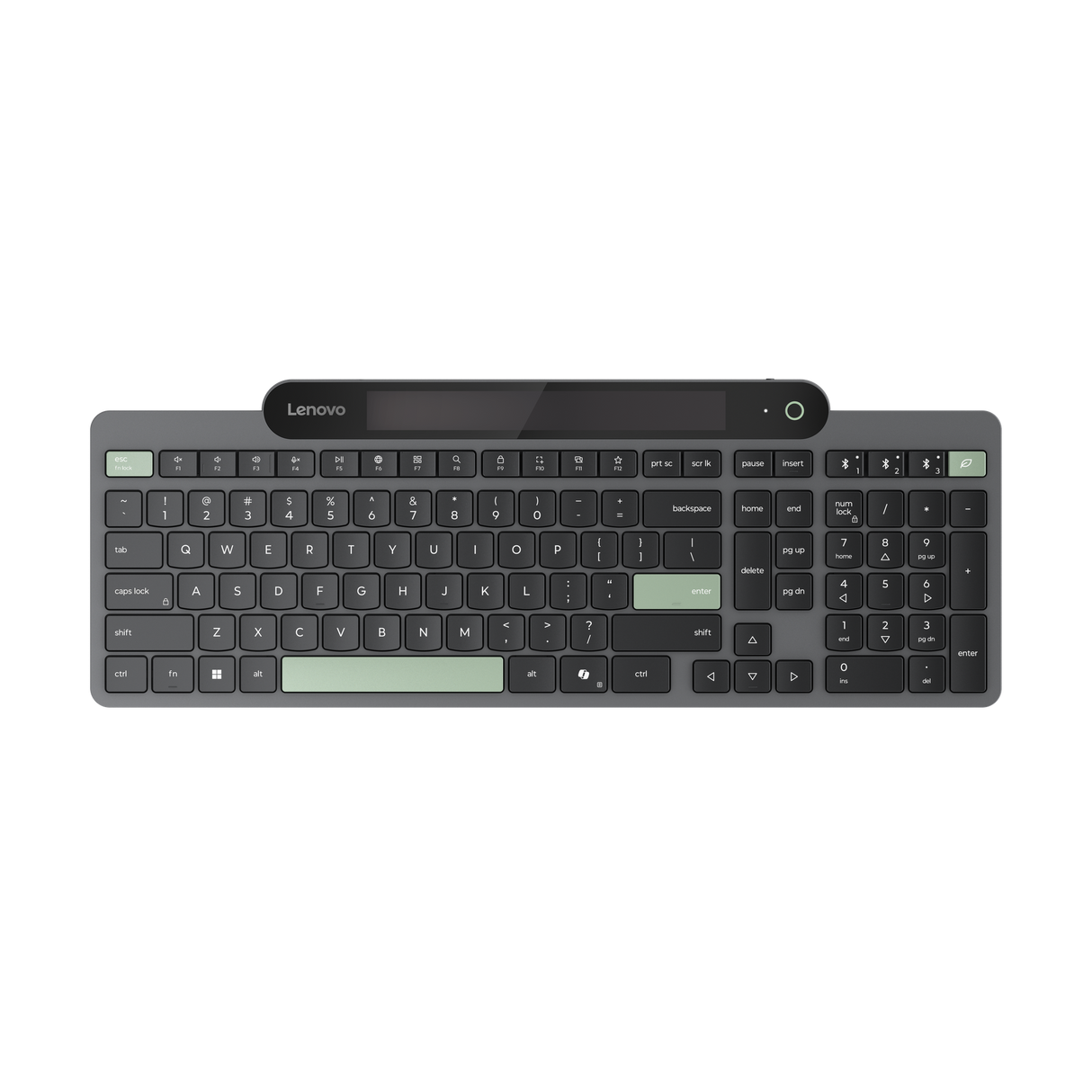 LENOVO Self-Charging Bluetooth Keyboard - BT 5.1, U