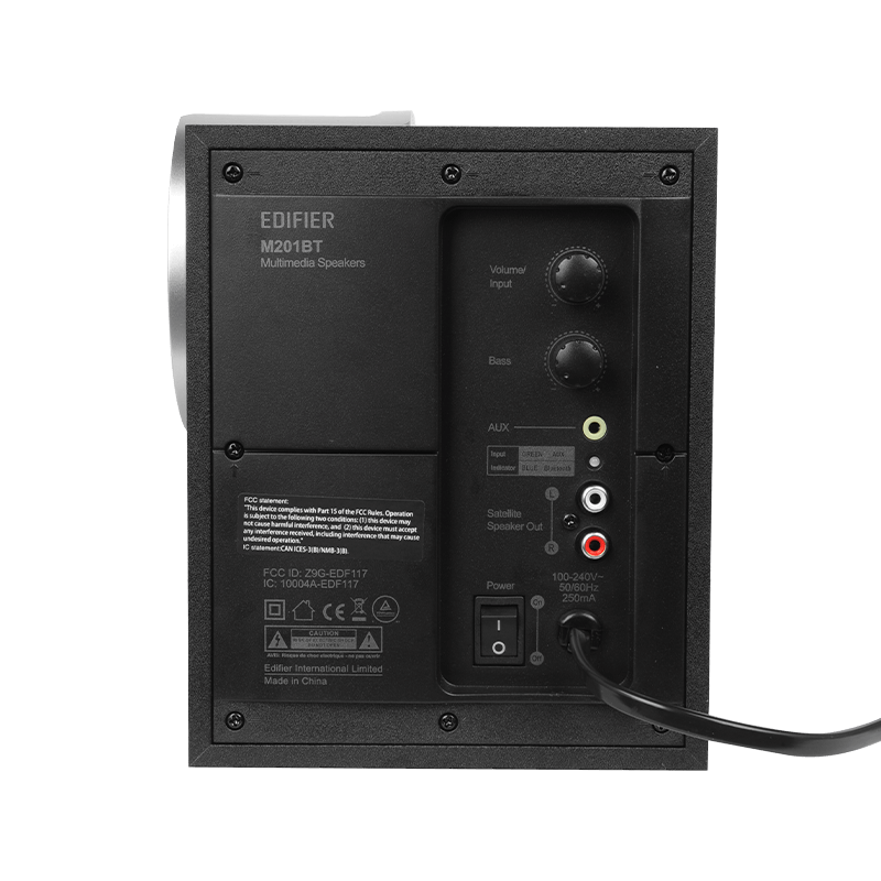 Edifier M201BT - Multimedia Computer Speaker System (black)