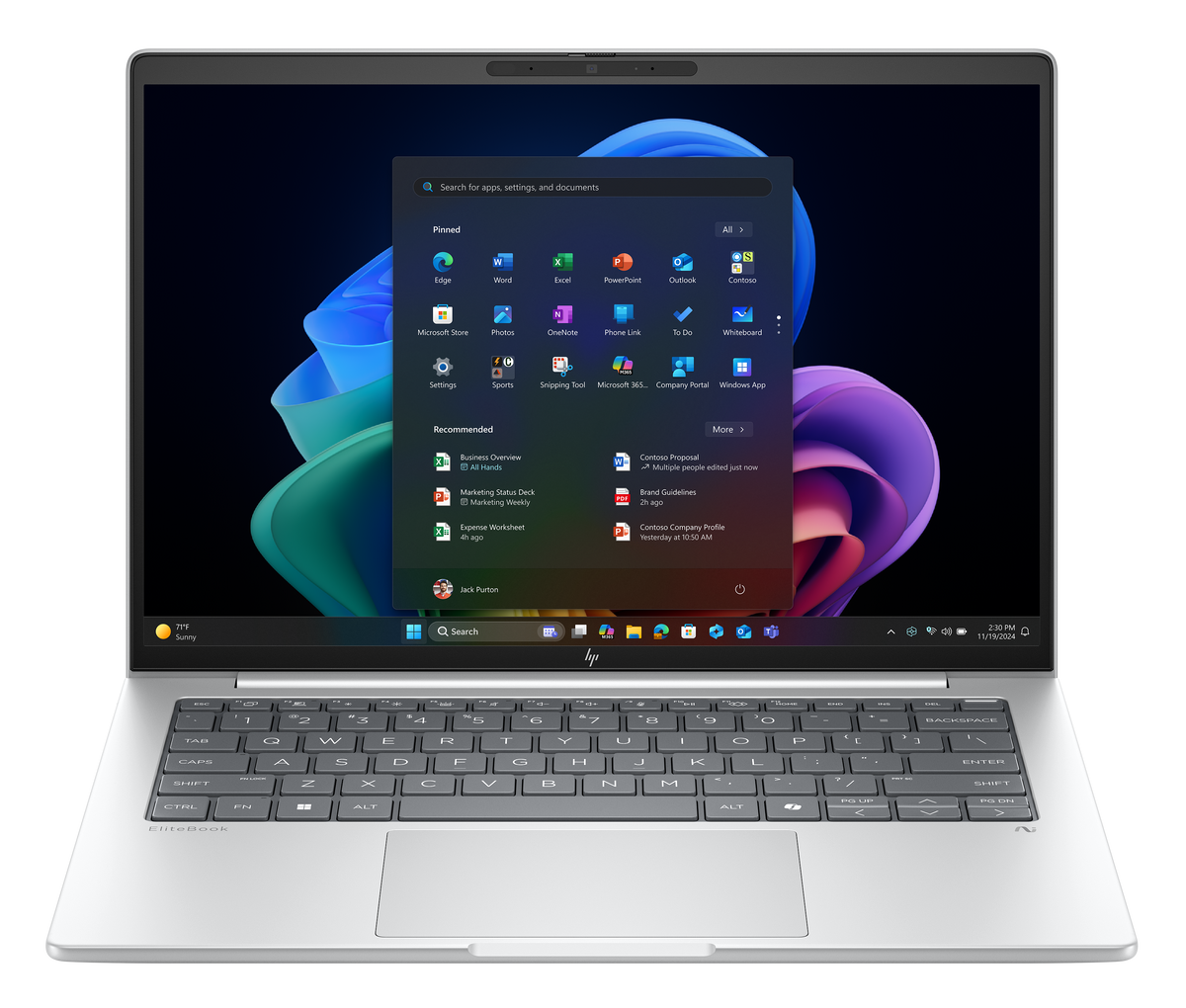 HP EliteBook 8 G1i 14 U7-256V|16GB|512GB|WINPRO|3YRW