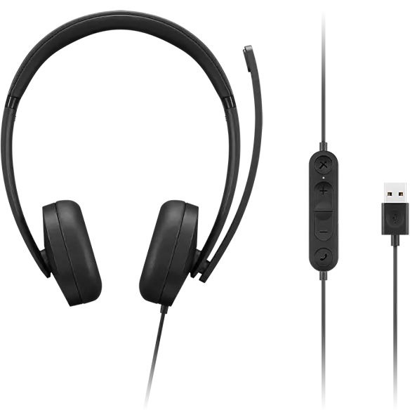 LENOVO USB-A Wired Stereo Headset Gen 2 | 2Y