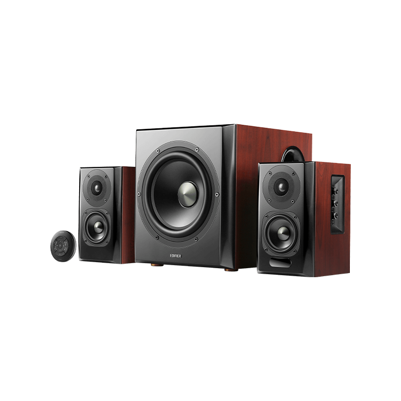 Edifier S350DB - Bookshelf Speaker+Sub 2.1 Speaker(brown)