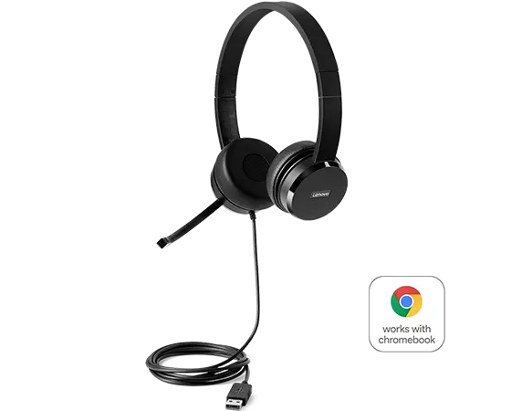 LENOVO 100 Stereo USB Headset