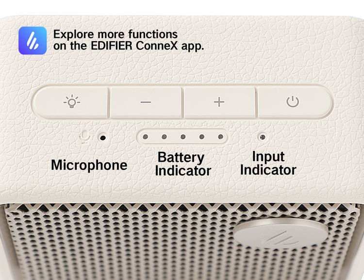 Edifier ES20 - Portable Bluetooth Speaker Ivory