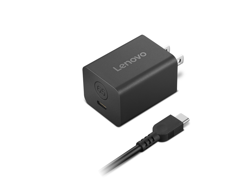 Lenovo 65W Slim GaN AC Adapter (USB Type-C) מטען