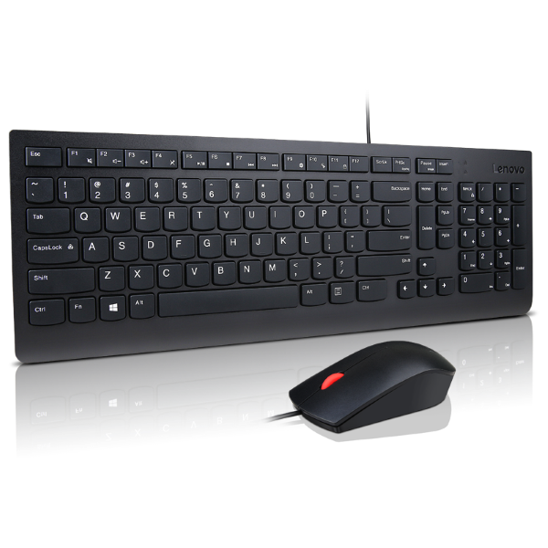LENOVO Essential Wired Keyboard and Mouse Combo + Copilot