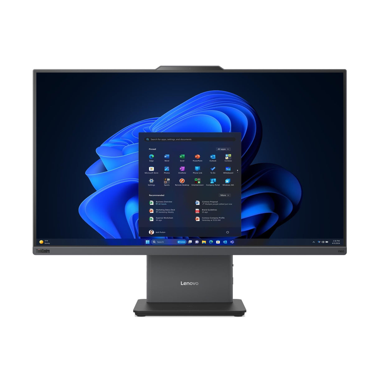 LENOVO ThinkCentre AIO 50a 27 G6 U5-226V|16GB|512GB|Dos|3Y