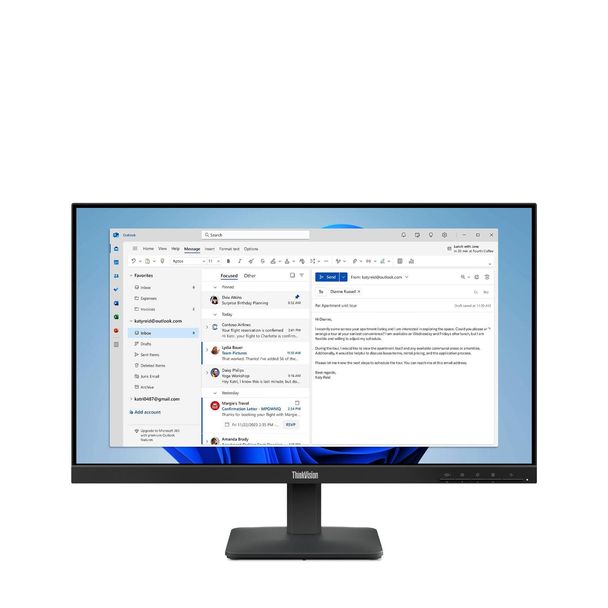 LENOVO  S24-4e | IPS 1920x1080 | 3Y