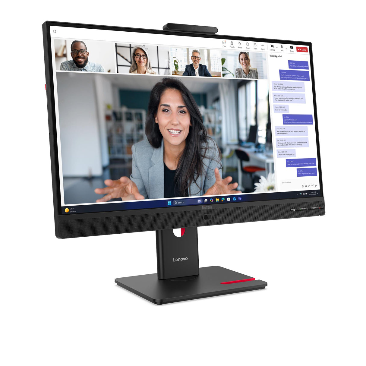 LENOVO ThinkVision T27QD-4v |2560x1440|Camera|Speaker|3YR