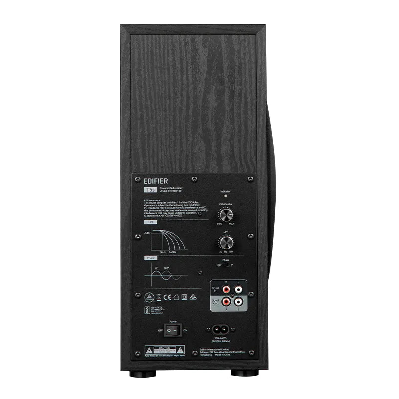 Edifier T5s - Slim Powered Active Subwoofer (black)