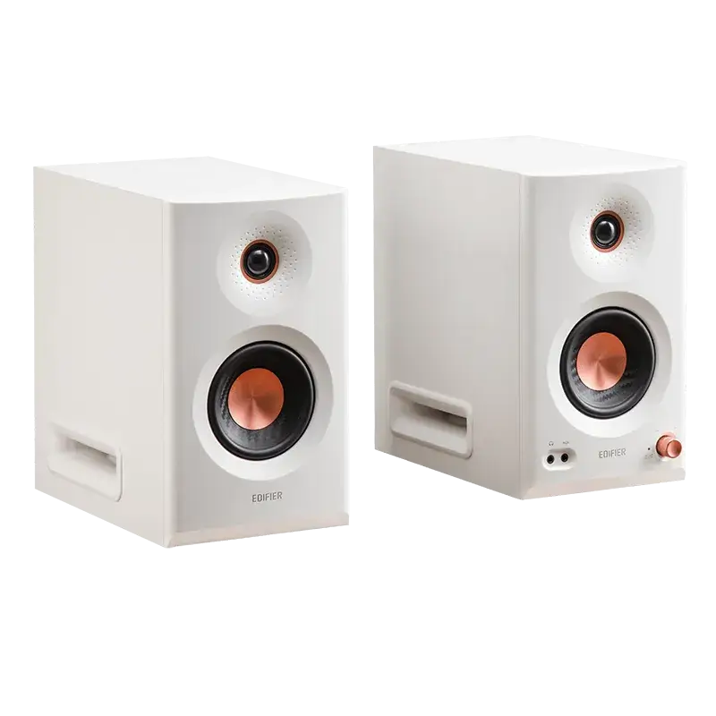 Edifier MR5 - Tri-amped Powered Studio Monitor Speakers (White)