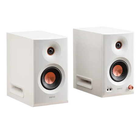 Edifier MR5 - Tri-amped Powered Studio Monitor Speakers (White)