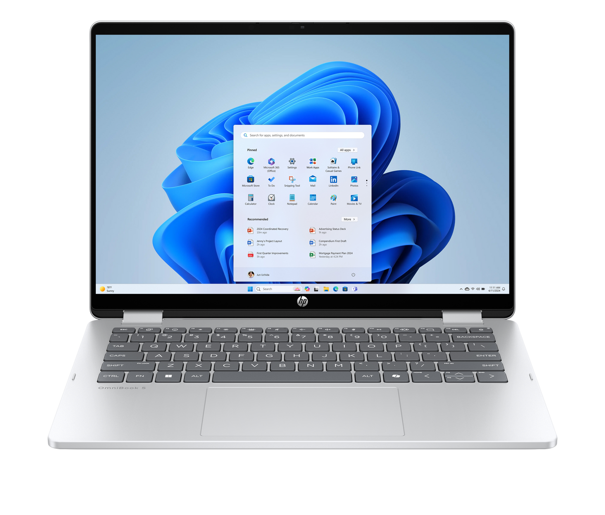 HP OmniBook 5 Flip 14-fp0006nj U7-355|32G|1TB|14TC|W11P|3YRW