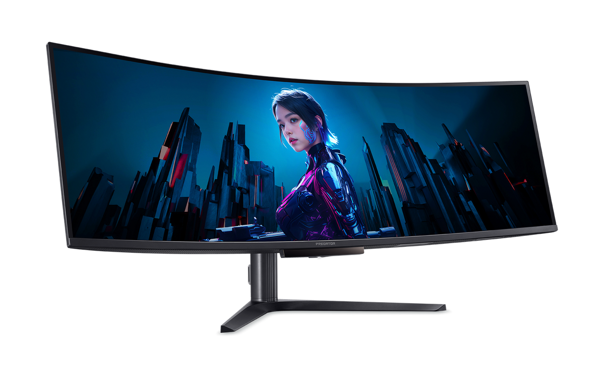 Acer Predator X49-X "49"|Curved|1800R|DQHD|ZeroFrame|OLED|240Hz|3YRW